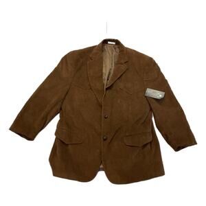 Cordovan & Grey Corduroy Sportcoat with Elbow Pads